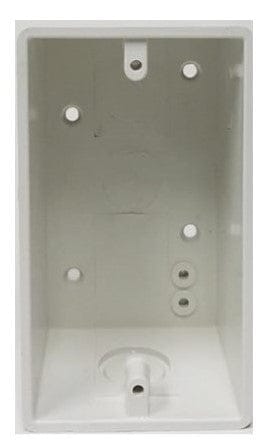 2 x 4 Inch Electrical Switch Box – Durable PVC Surface Box for Switches & Sockets - STRATAAU3003 2 x 4 Inch Electrical Switch Box – Durable PVC Surface Box for Switches & Sockets - STRATAAU3003